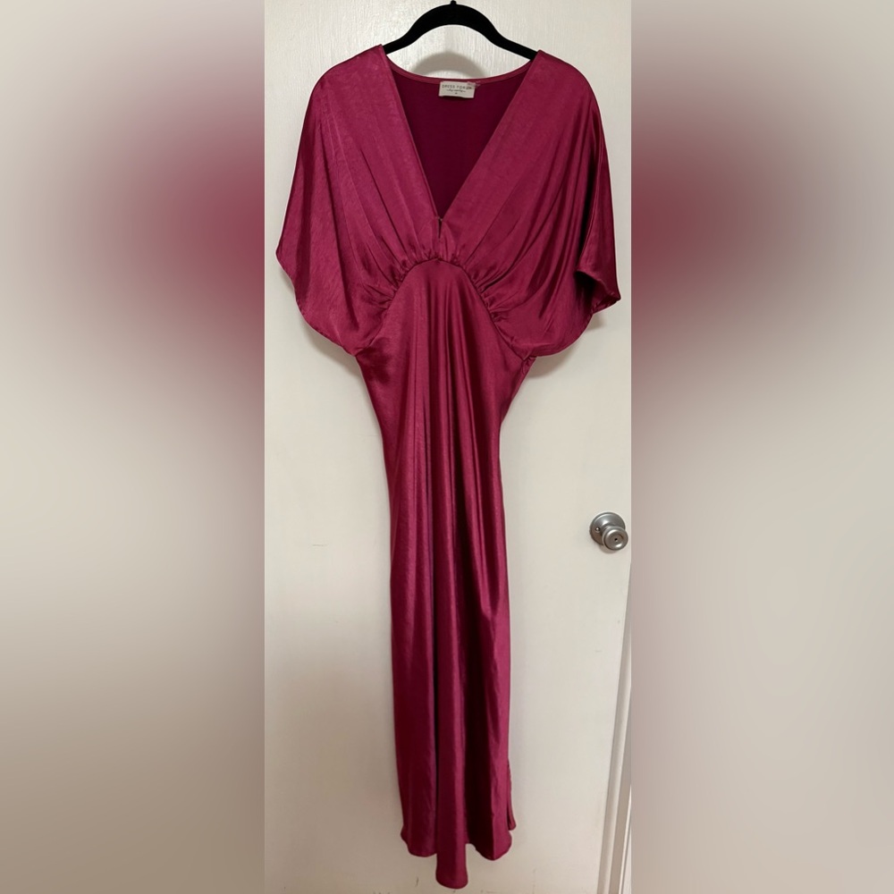 Dress Forum Fuchsia Satin Cocktail Dress
